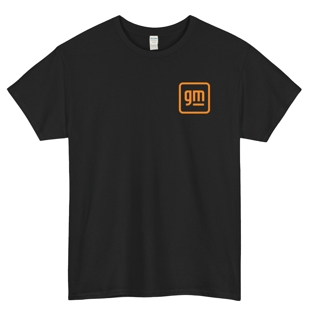 GM GENERAL MOTORS logo SHORT SLEEVE T SHIRT -P