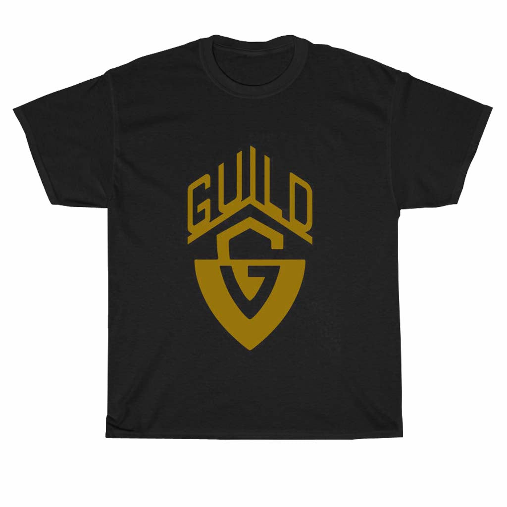GUILD Guitar Company Instruments logo Men's Unisex T Shirt Size S to 3XL