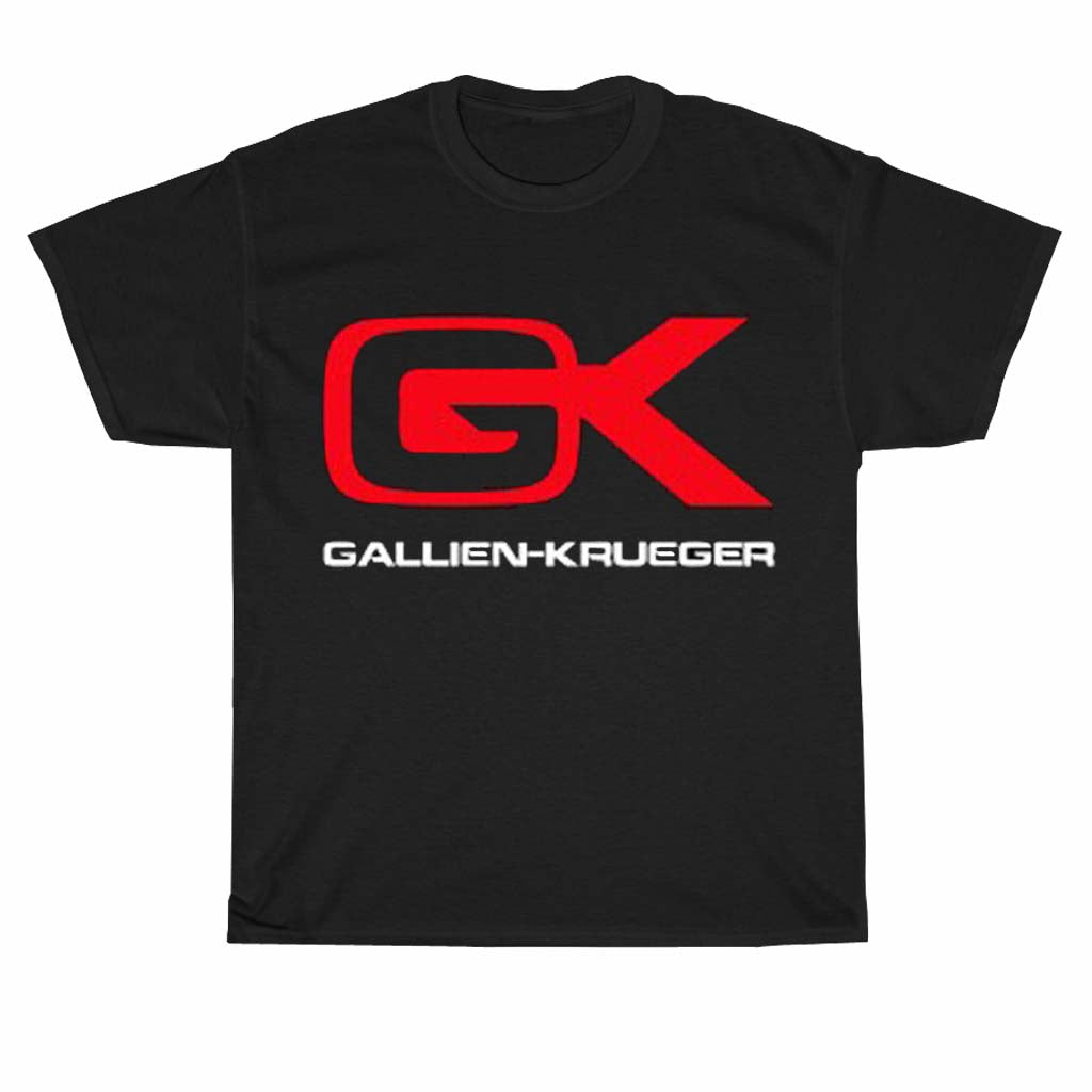 Gallien Krueger Bass Amplifiers Logo Men's Unisex T Shirt Size S to 3XL