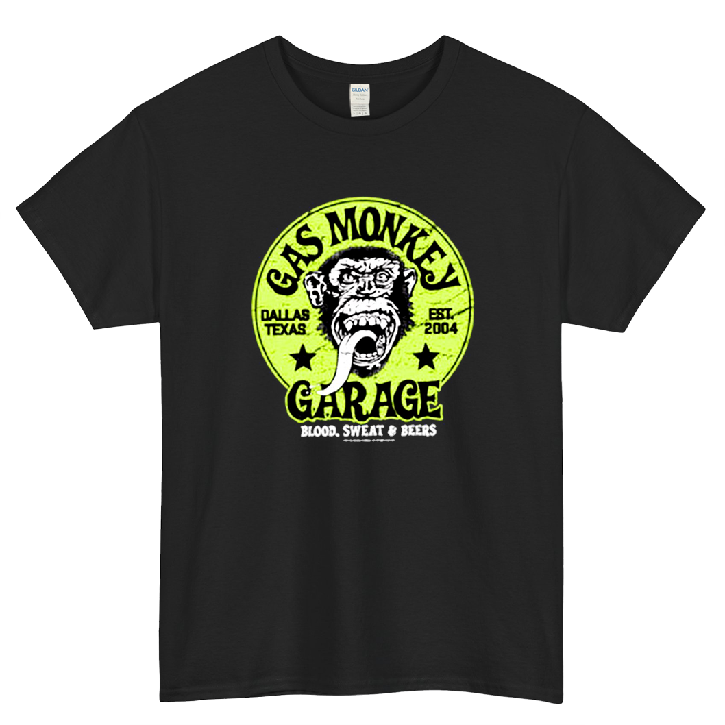 Gas Monkey Garage Logo Mens Unisex Short Sleeve T-Shirt Size S-3XL - P