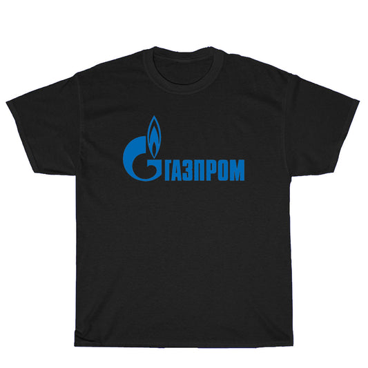 Gazprom Russian Oil logo Men's Unisex T Shirt Size S to 3XL