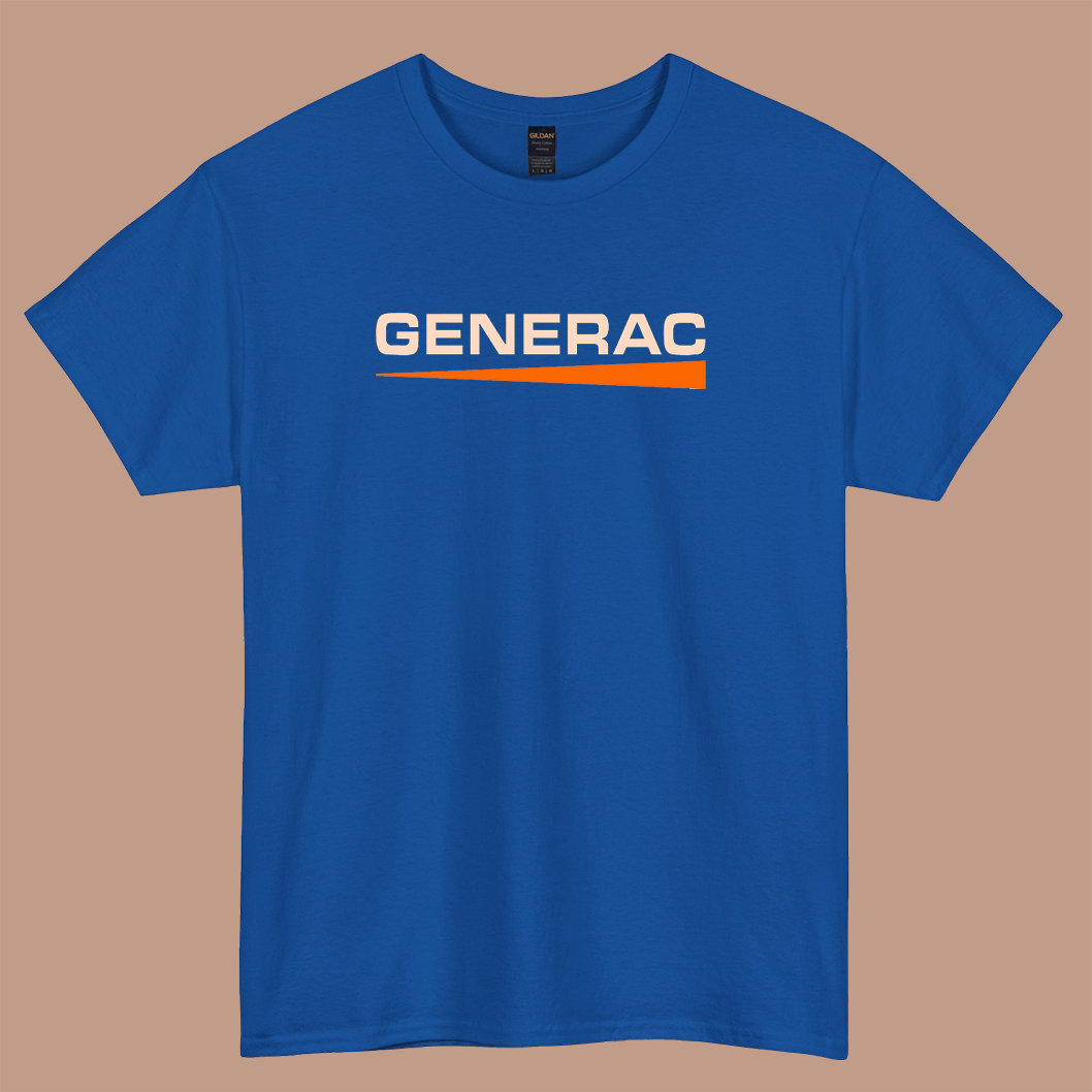 Generac Power Systems logo short sleeve t shirt SIZE S-3XL-P