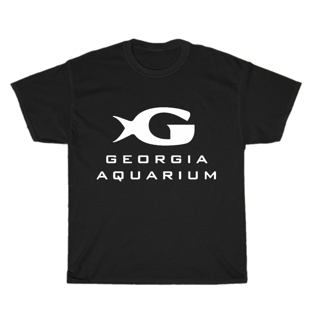 Georgia Aquarium Logo Men's Unisex T Shirt Size S to 3XL