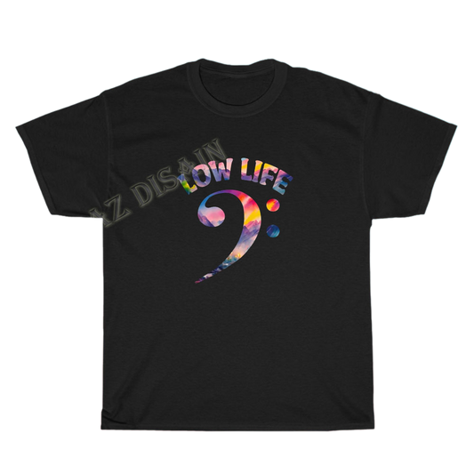 Get Low Bass Clef Player logo Men's Unisex T Shirt Size S to 3XL