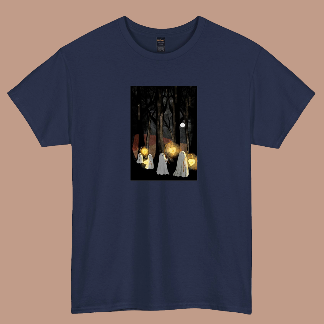 Ghost Parade Poster logo short SLEEVE T SHIRT -P