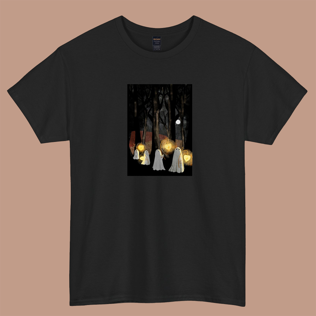 Ghost Parade Poster logo short SLEEVE T SHIRT -P