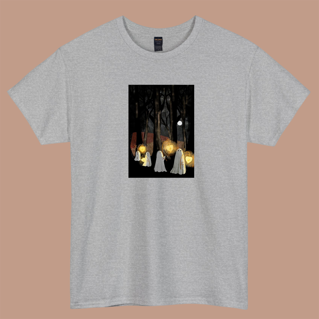 Ghost Parade Poster logo short SLEEVE T SHIRT -P