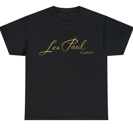 Gibson Les Paul Classic Logo Men's Unisex T Shirt Size S to 3XL