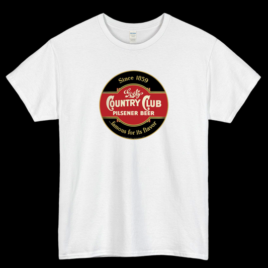 Goetz Country Club Pilsener Beer Logo Mens Unisex Short Sleeve T-Shirt Size S-3XL - P