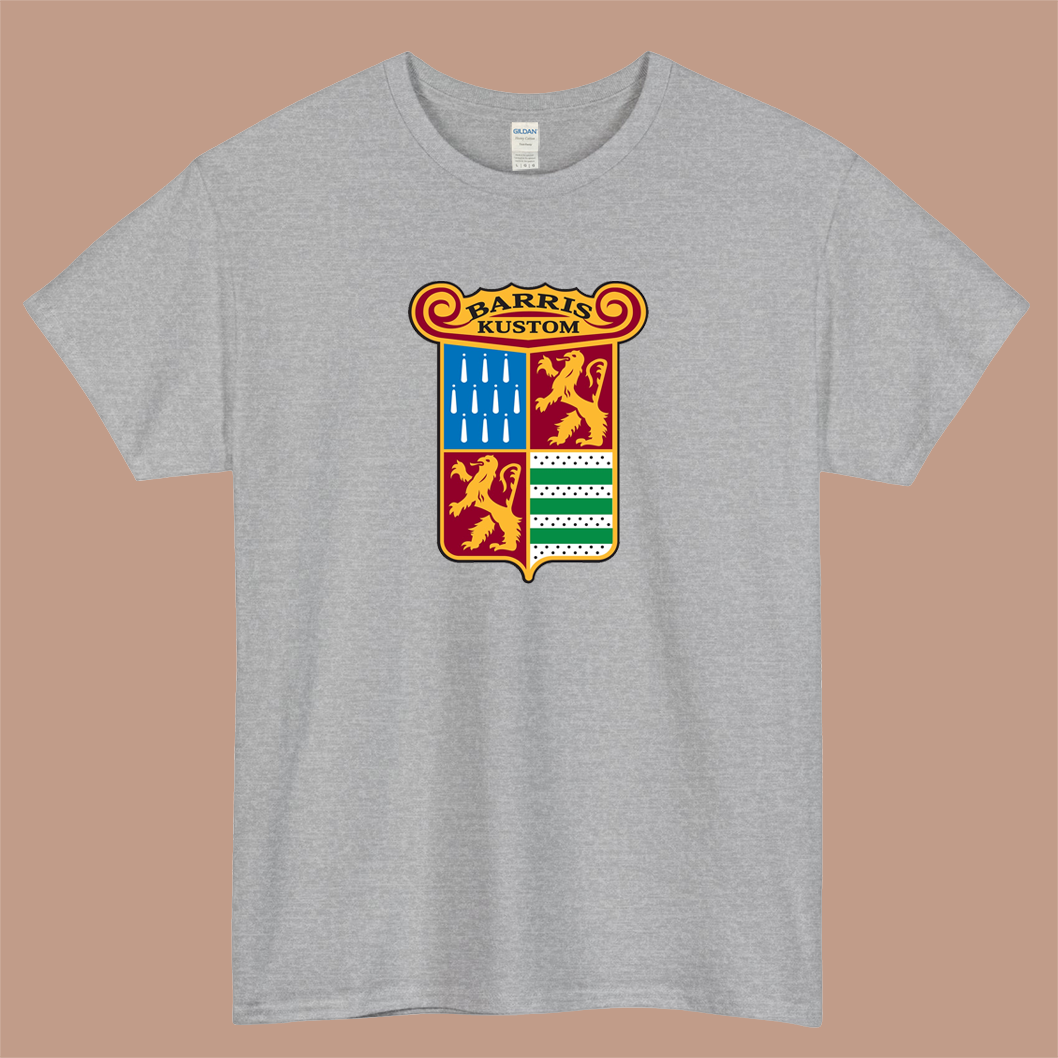 Gold Barris Logo Mens Unisex Short Sleeve T-Shirt Size S-3XL - P