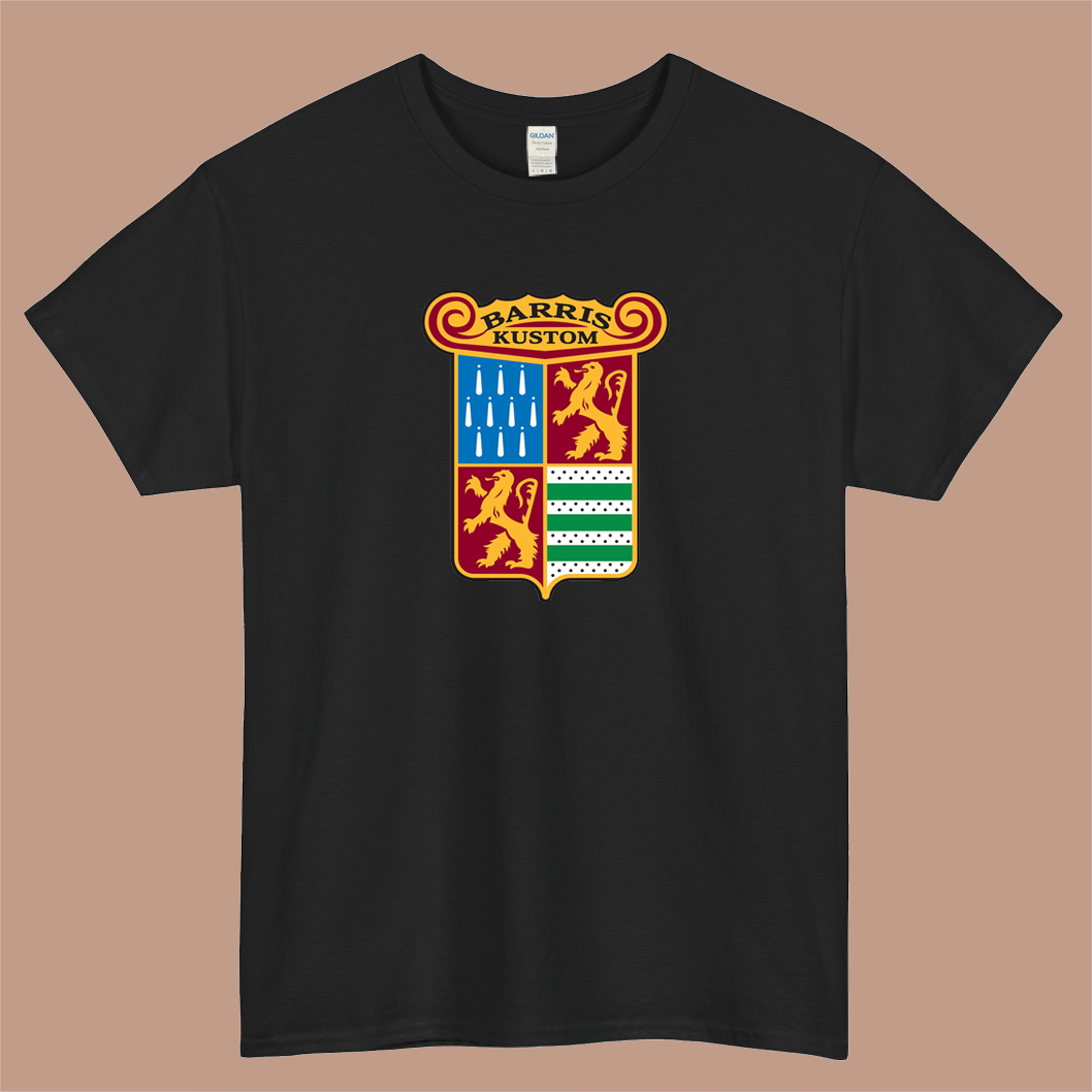 Gold Barris Logo Mens Unisex Short Sleeve T-Shirt Size S-3XL - P
