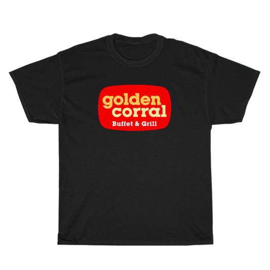 Golden Corral Restaurant Logo Men's Unisex T Shirt Size S to 3XL