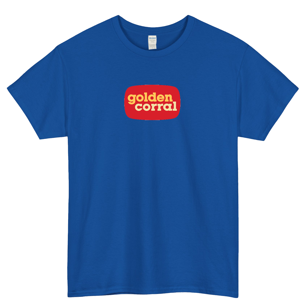 Golden Corral Restaurant logo SHORT SLEEVE T SHIRT -P