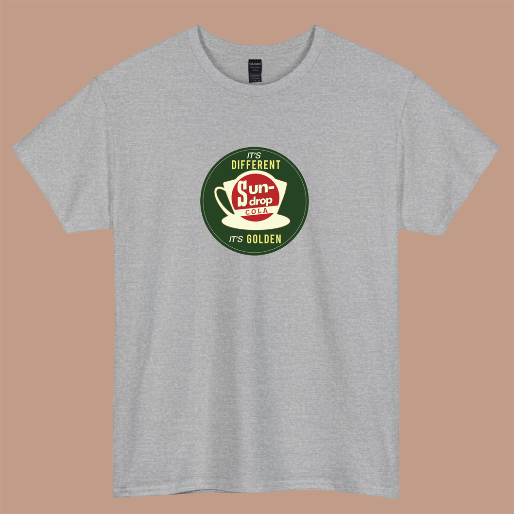 Golden Girl Cola Cup logo short sleeve t shirt S-3XL-P
