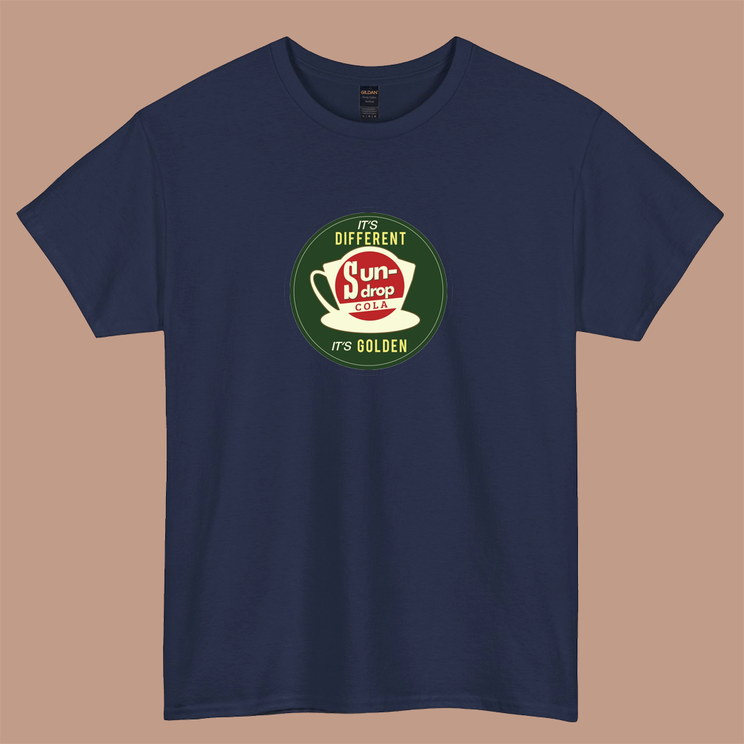 Golden Girl Cola Cup logo short sleeve t shirt S-3XL-P
