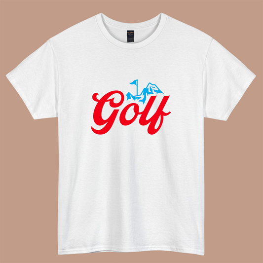 Golf Course logo SHORT SLEEVE T SHIRT S-3XL- P