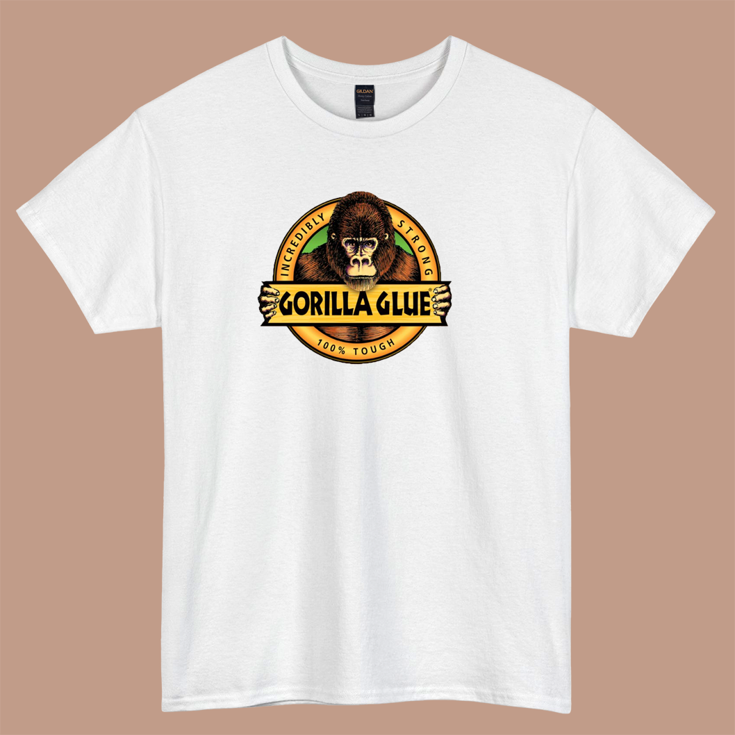 Gorilla Glue Logo short sleeve t shirt S-3XL-P