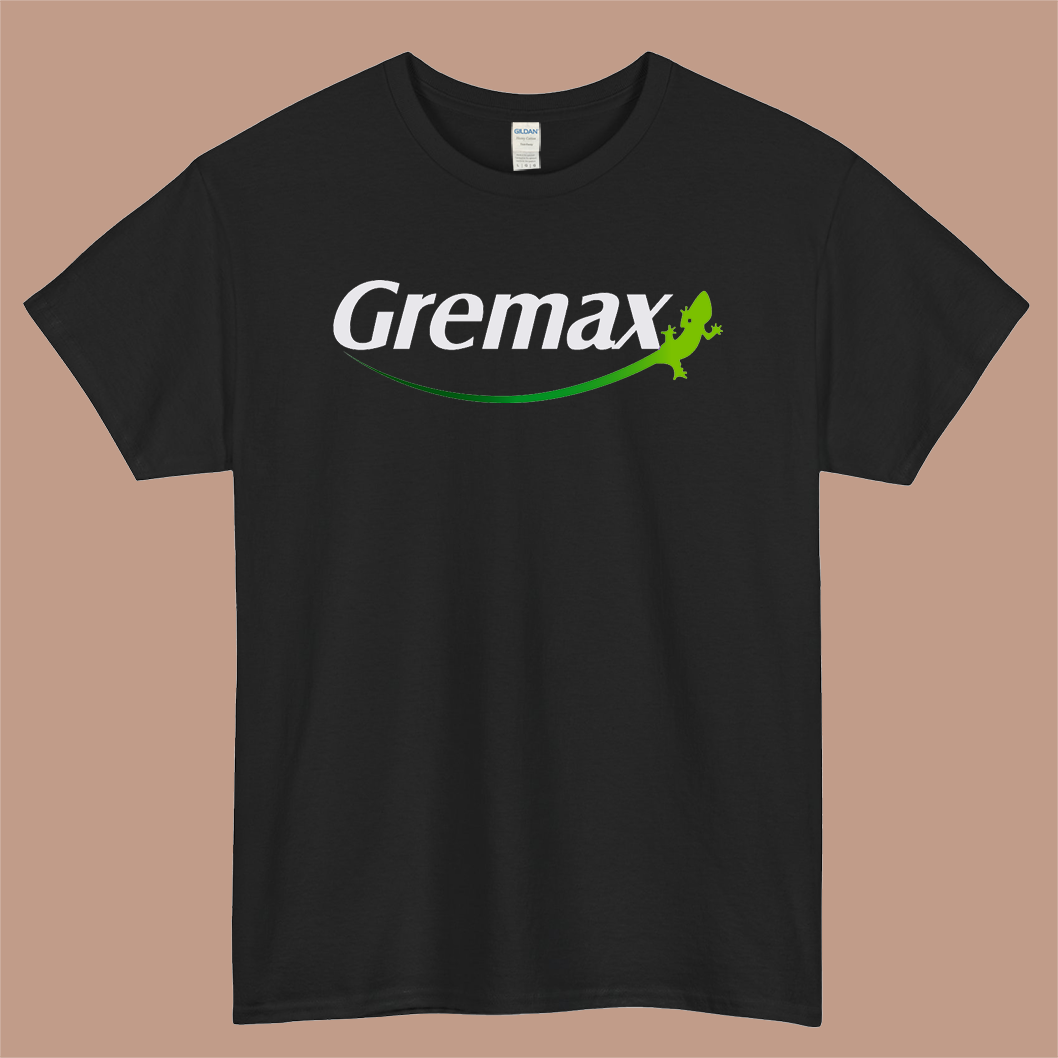 Gremax Tires Logo Mens Unisex Short Sleeve Black T-Shirt Size S-3XL