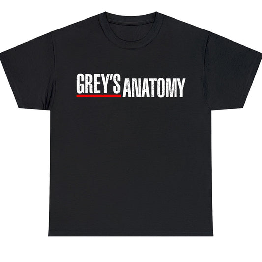 Grey's Anatomy TV Series Logo Men's Unisex T Shirt Size S to 3XL