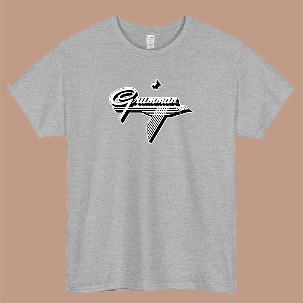 Grumman American Aircraft Corporation Logo Mens Unisex Short Sleeve T-Shirt Size S-3XL - P