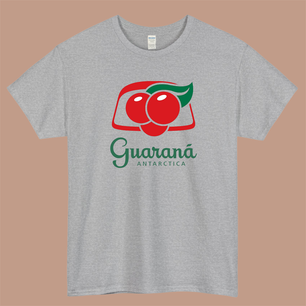 Guaraná Logo Mens Unisex Short Sleeve T-Shirt Size S-3XL