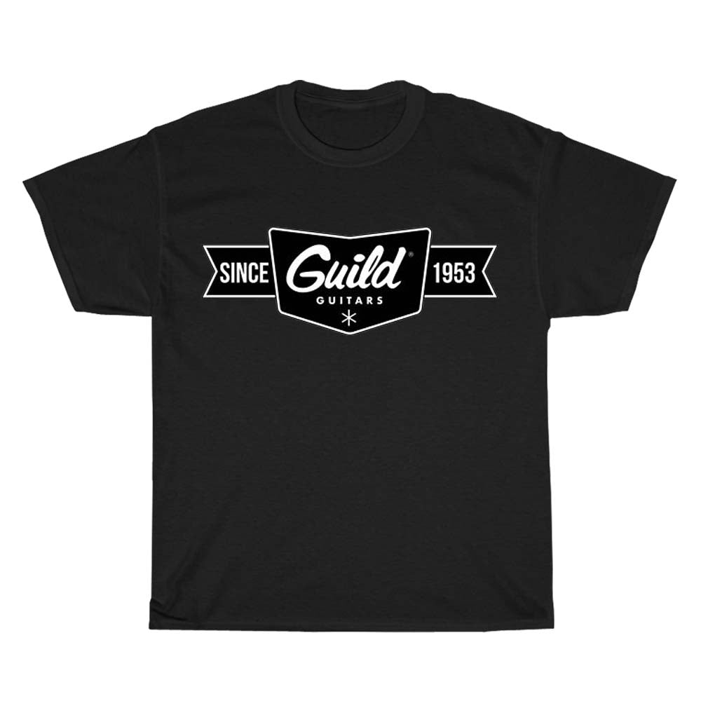 Guild Guitar Since 1953 Logo Men's Unisex T Shirt Size S to 3XL