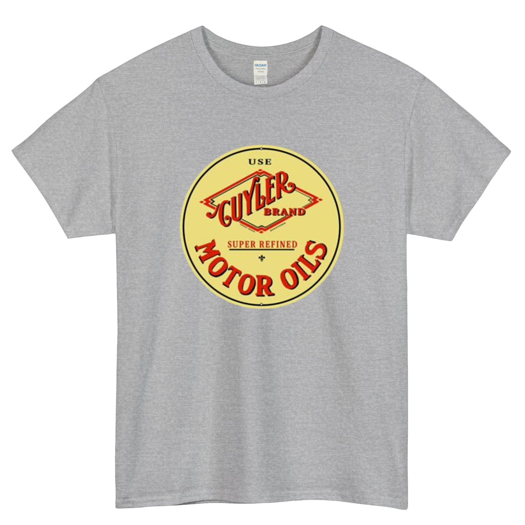 Guyler Brand Motor Oil Logo Mens Unisex Short Sleeve T-Shirt Size S-3XL - P