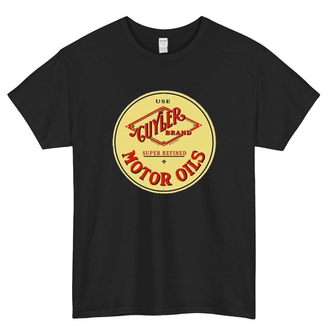 Guyler Brand Motor Oil Logo Mens Unisex Short Sleeve T-Shirt Size S-3XL - P