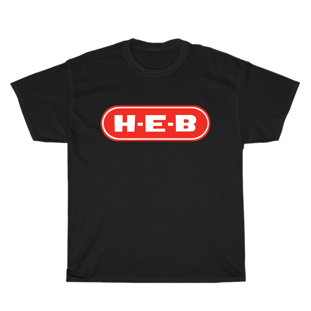 H-E-B Grocery LOGO Men's Unisex T Shirt Size S to 3XL