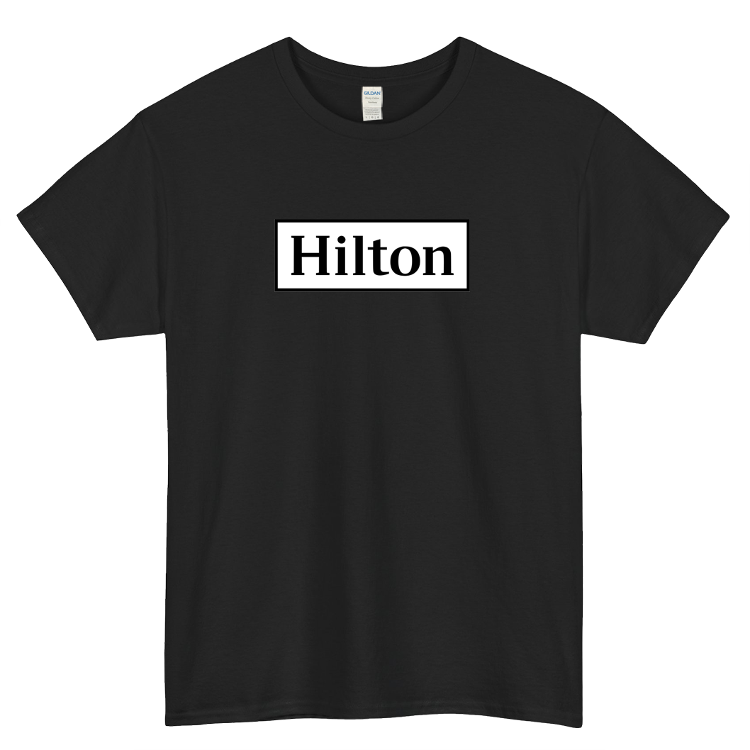 HILTON HOTEL LOGO short SLEEVE T SHIRT -P