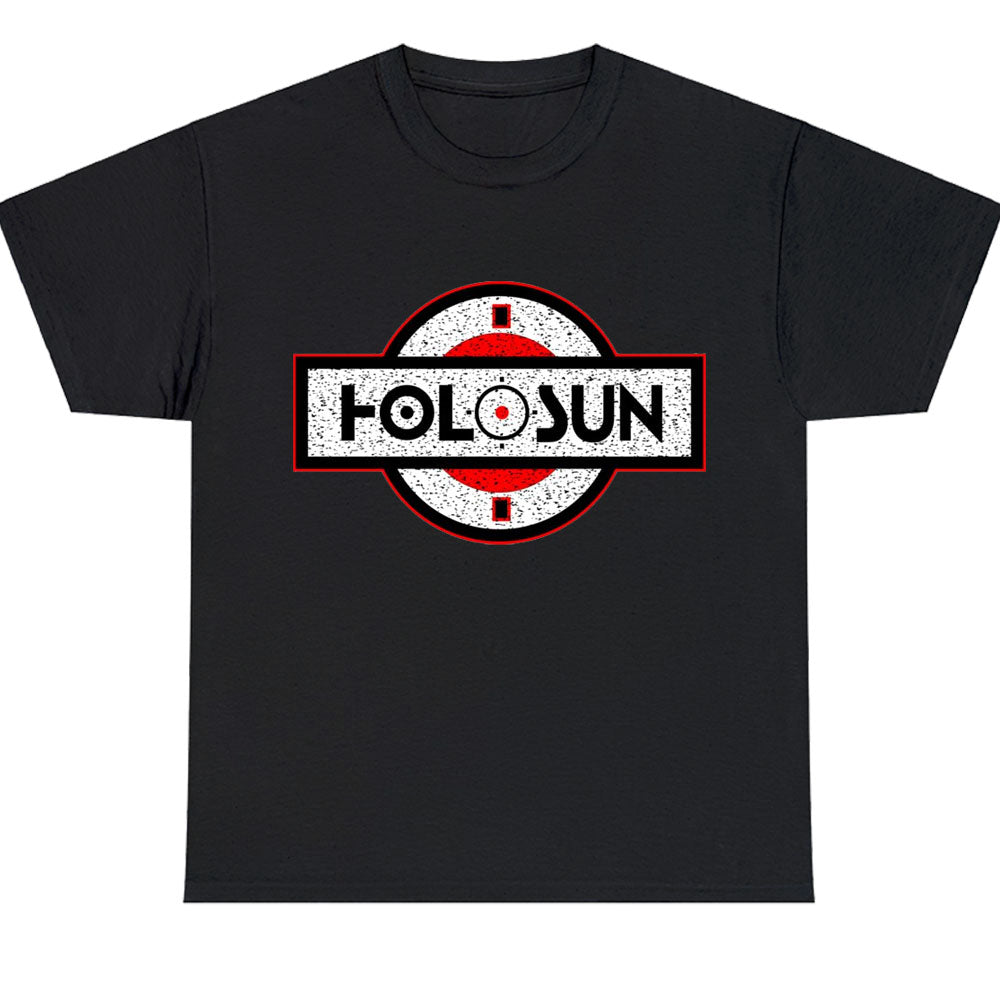HOLOSUN Red Dot Sight Logo Men's Unisex T Shirt Size S to 3XL