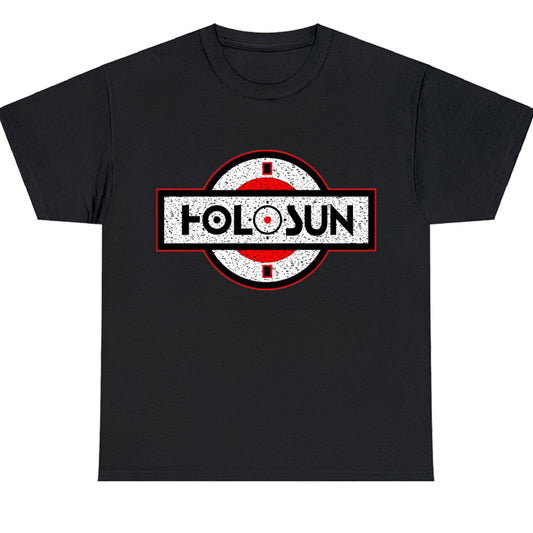 HOLOSUN Red Dot Sight Logo Men's Unisex T Shirt Size S to 3XL