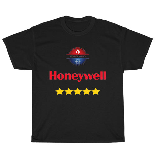 HONEYWELL Thermostat Humidifiers Logo Unisex Men's T Shirt Size S to 3XL