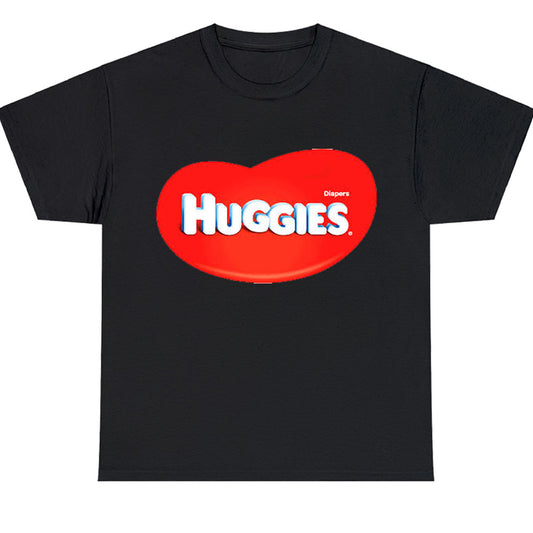 HUGGIES Baby Diapers Logo Men's Unisex T Shirt Size S to 3XL