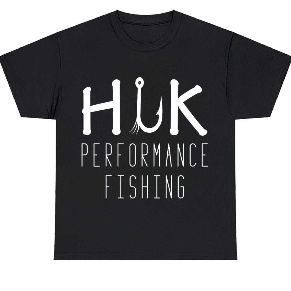 HUK BASS Fishing Logo Men's Unisex T Shirt Size S to 3XL
