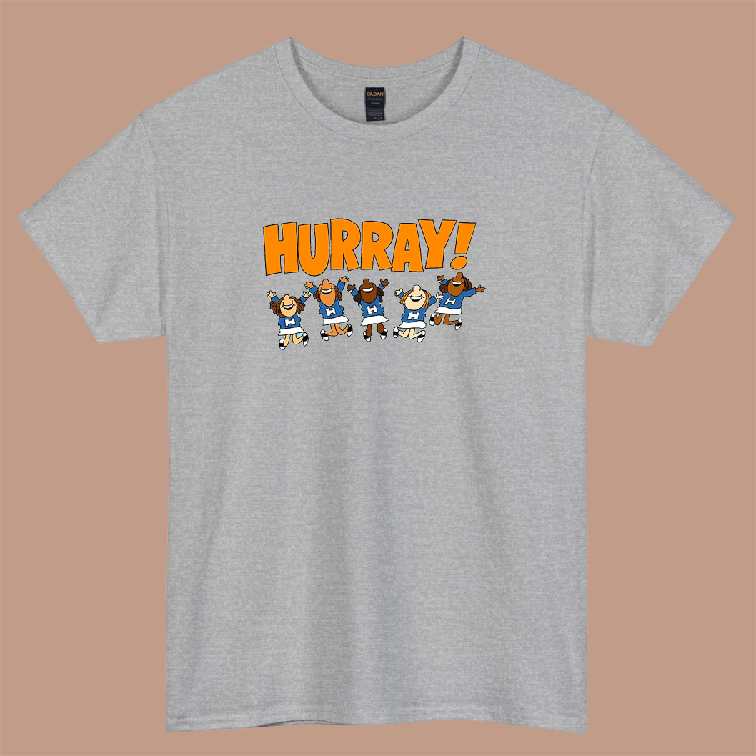 New HURRAY logo short SLEEVE T SHIRT -P
