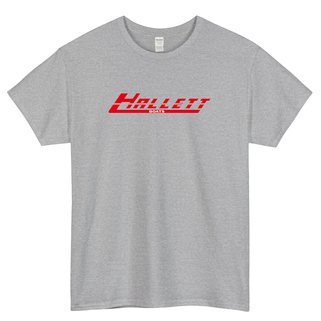Hallett Boats Inspired Logo short SLEEVE T SHIRT -P