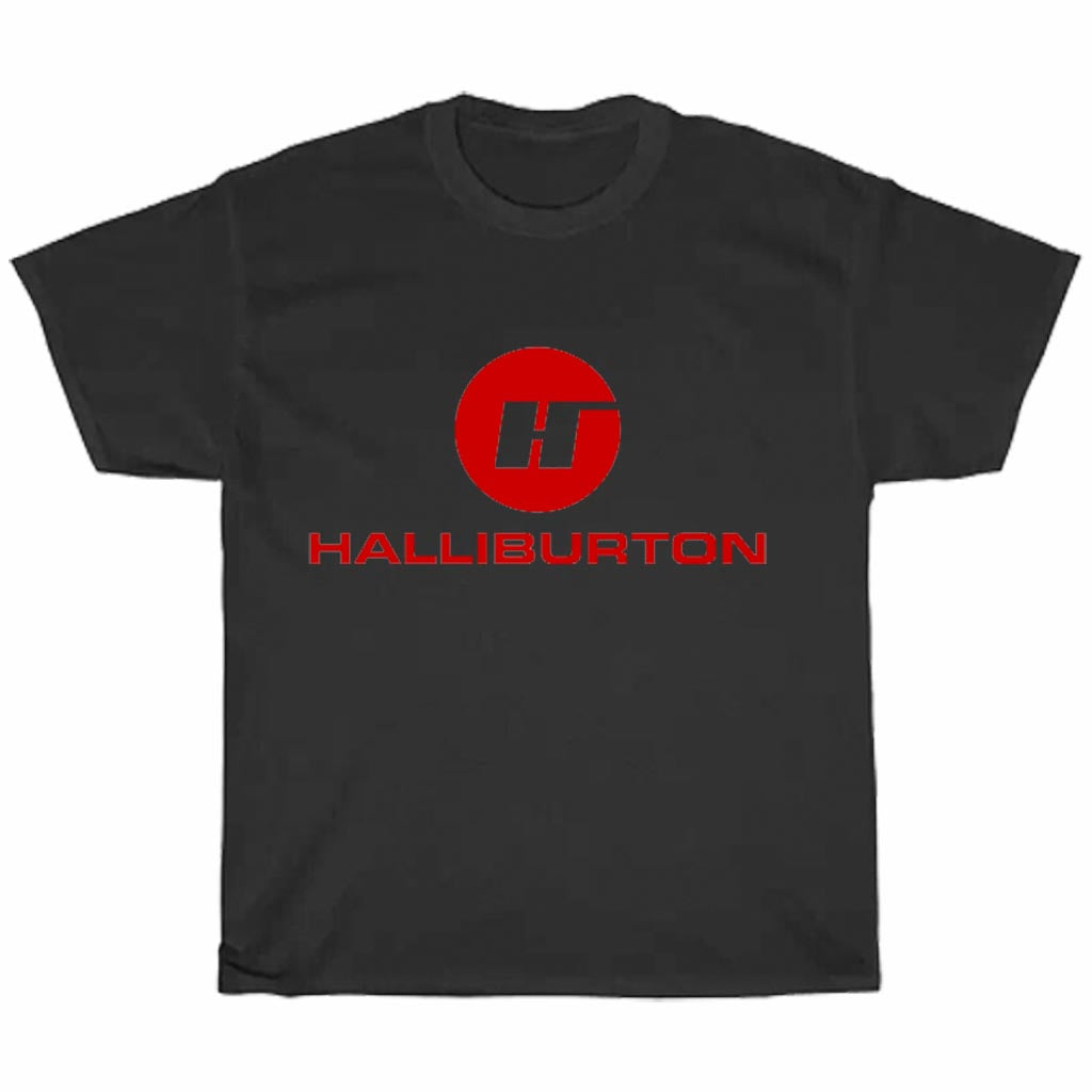 Halliburton Logo Men's Unisex T Shirt Size S to 3XL