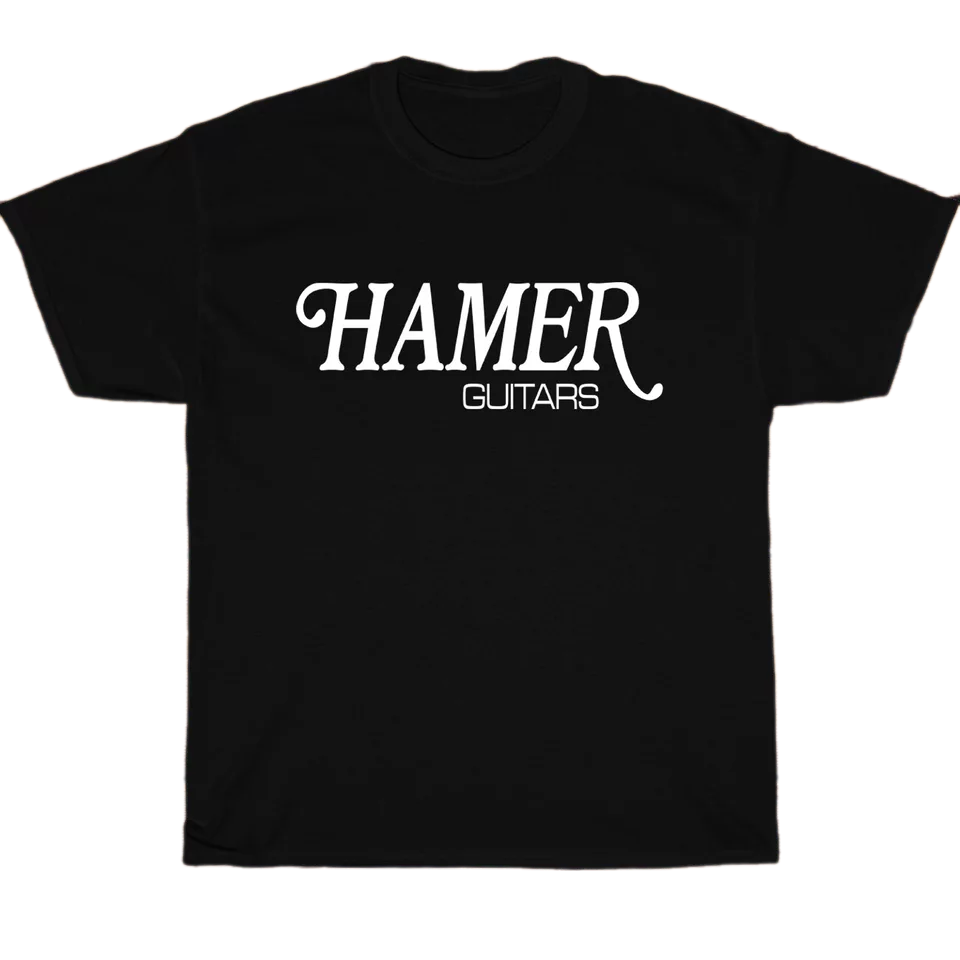 Hamer Guitars Music Logo Men's Unisex T Shirt Size S to 3XL