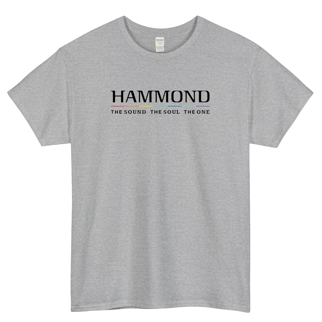 Hammond Organ Logo Mens Unisex Short Sleeve T-Shirt Size S-3XL - P