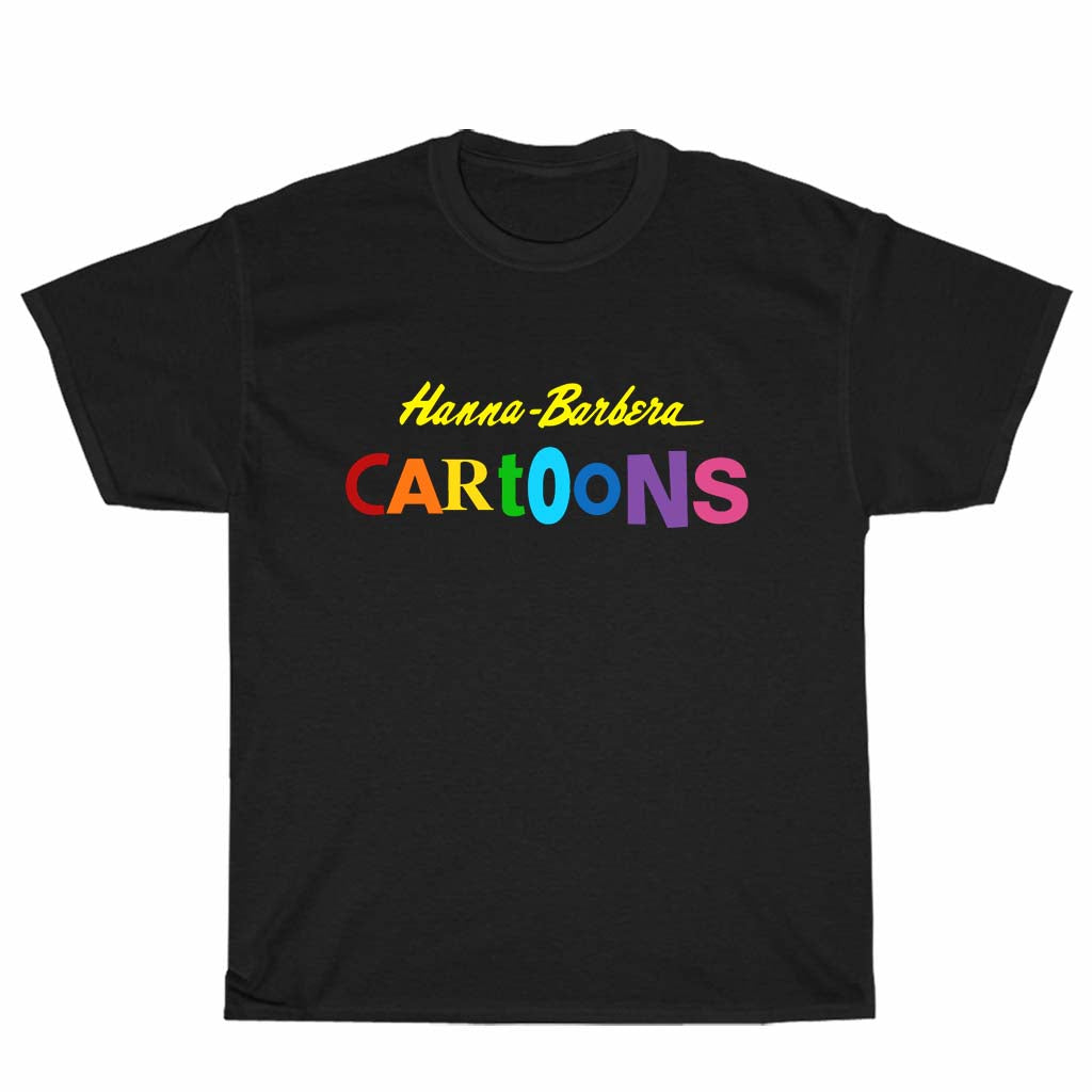 Hanna Barbera Cartoons Logo Men's Unisex T Shirt Size S to 3XL