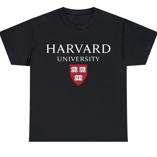 Harvard University Logo Men's Unisex T Shirt Size S to 3XL
