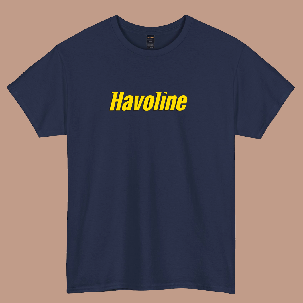 Havoline Racing Oil logo short sleeve t shirt size S-3XL- P