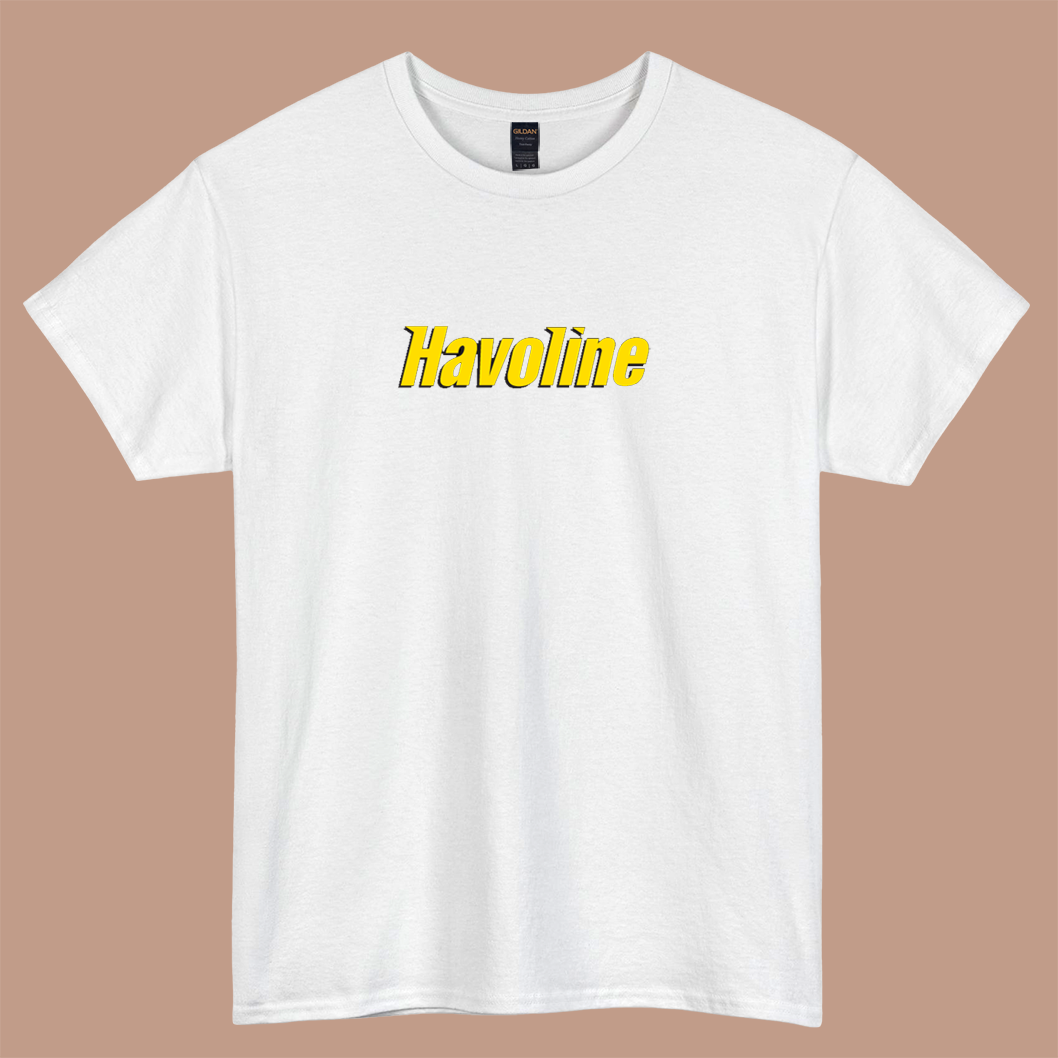 Havoline Racing Oil logo short sleeve t shirt size S-3XL- P