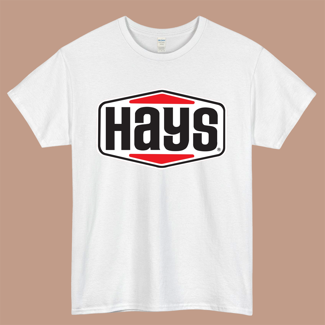 Hays Performance Driveline Logo Mens Unisex Short Sleeve White T-Shirt Size S-3XL