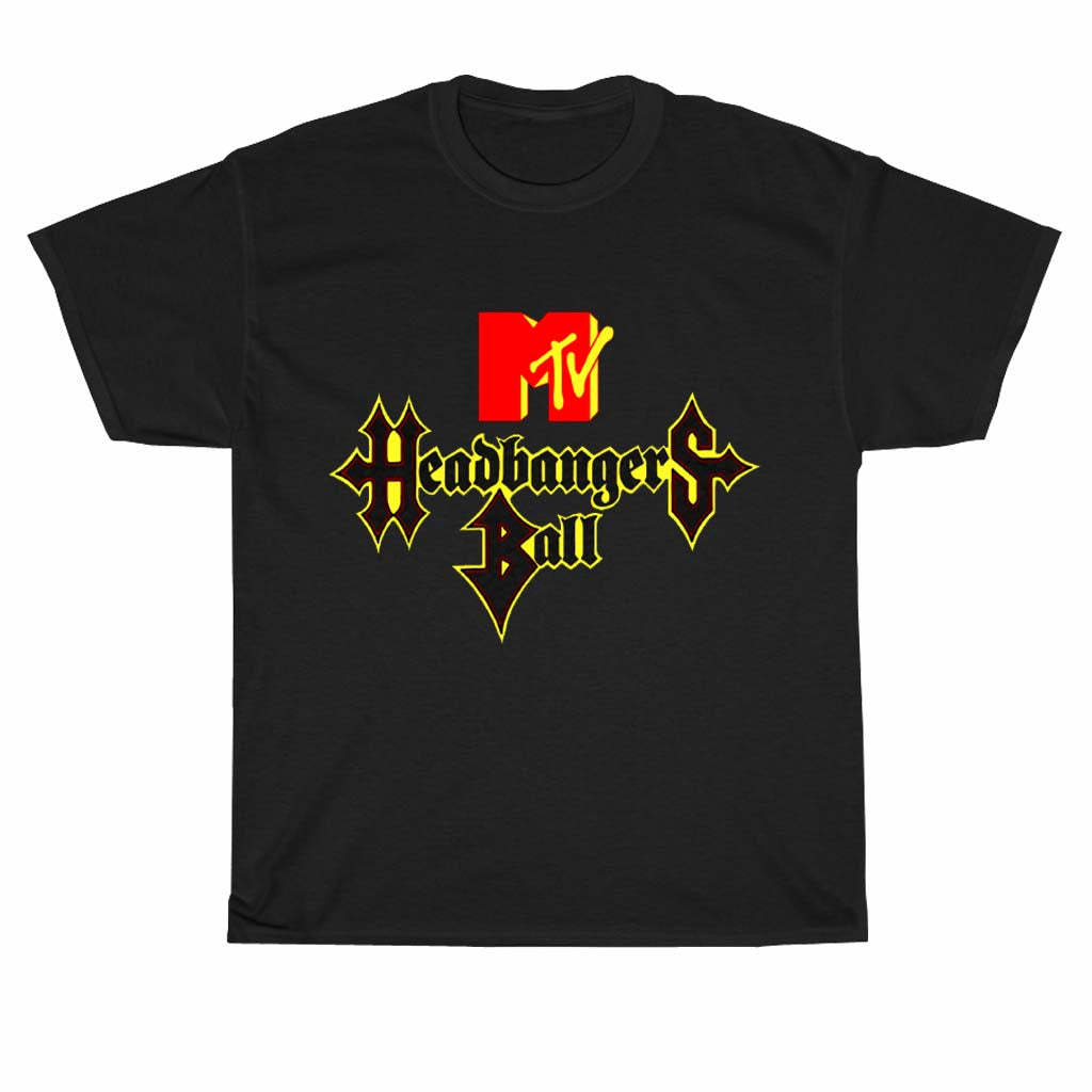 Headbangers Ball Music Logo Men's Unisex T Shirt Size S to 3XL