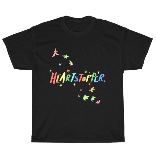 Heartstopper Leaves autunm Logo Unisex Men's T Shirt Size S to 3XL