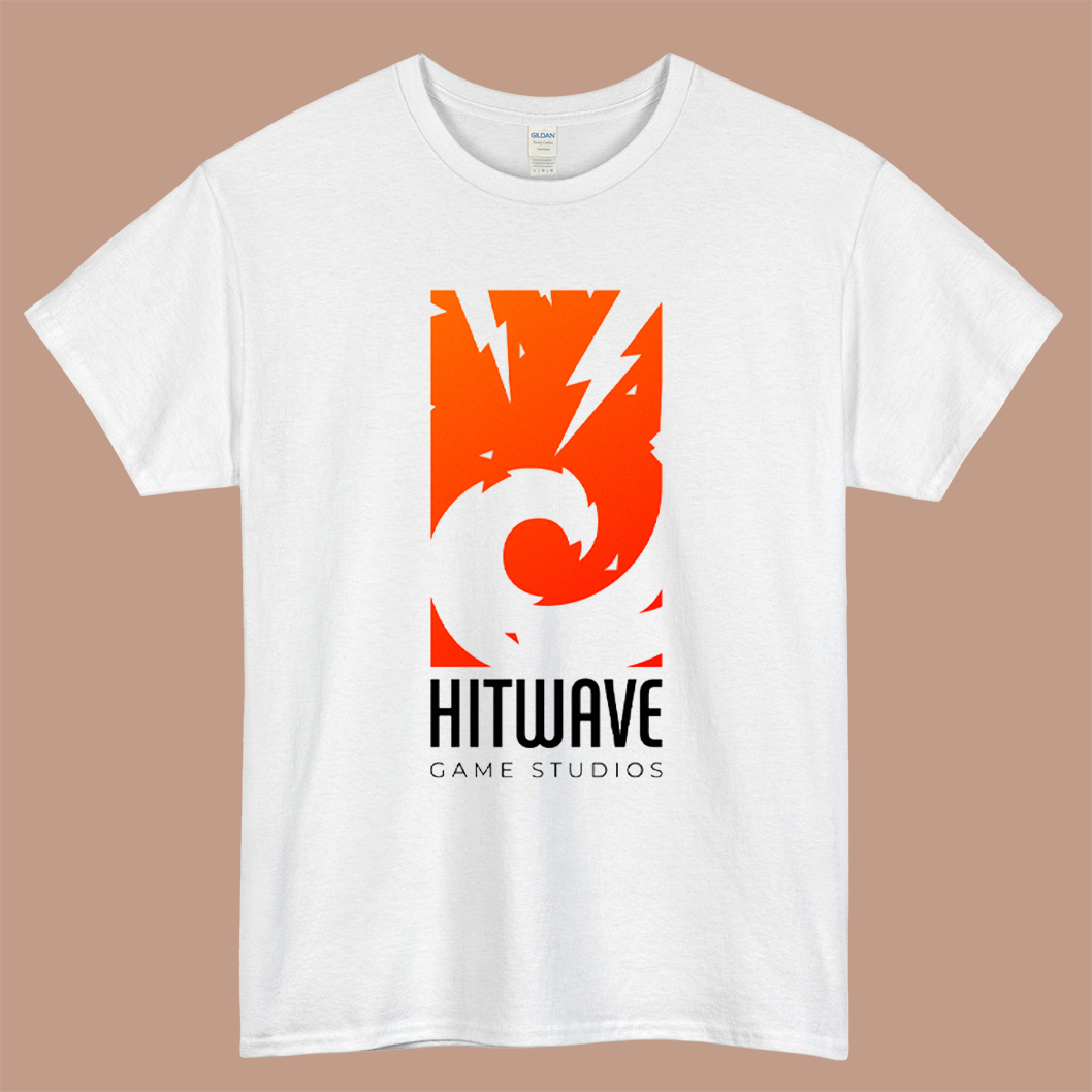 Heatwave Game Studio Logo Mens Unisex Short Sleeve White T-Shirt Size S-3XL