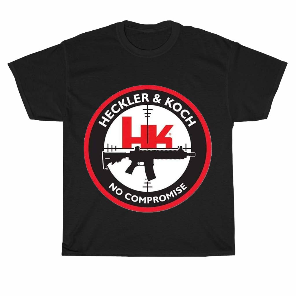Heckler & Koch HK Guns Firearms Men logo Men's Unisex T Shirt Size S to 3XL