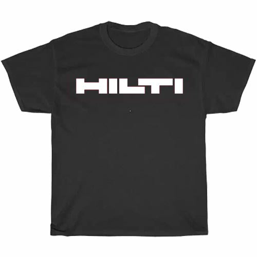 Hilti power tools drills Logo Men's Unisex T Shirt Size S to 3XL